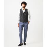 【セットアップ】デニム調リバーシブルベスト | MICHEL KLEIN HOMME | 詳細画像18