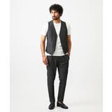 【セットアップ】デニム調リバーシブルベスト | MICHEL KLEIN HOMME | 詳細画像19