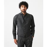 ブラック | 【セットアップ】デニム調リバーシブルベスト | MICHEL KLEIN HOMME