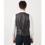 【セットアップ】3ピース対応リバーシブルベスト | MICHEL KLEIN HOMME | 詳細画像6