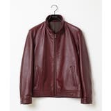 レザースタンドブルゾン | MICHEL KLEIN HOMME | 詳細画像5