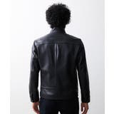シングルライダースレザーブルゾン | MICHEL KLEIN HOMME | 詳細画像8