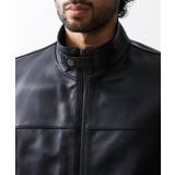 シングルライダースレザーブルゾン | MICHEL KLEIN HOMME | 詳細画像9
