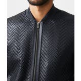 ラムレザーMA-1型ブルゾン | MICHEL KLEIN HOMME | 詳細画像6