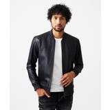 ブラック | ラムレザーMA-1型ブルゾン | MICHEL KLEIN HOMME