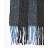 ストライプ柄カシミヤマフラー | MICHEL KLEIN HOMME | 詳細画像4 