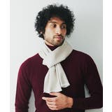 ベージュ(84) | シルクグレンチェックマフラー | MICHEL KLEIN HOMME