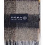 チェック柄ウールマフラー | MK MICHEL KLEIN homme | 詳細画像3 