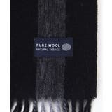 チェック柄ウールマフラー | MK MICHEL KLEIN homme | 詳細画像6 