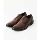 ブラウン | ストレートチップレザーシューズ | MK MICHEL KLEIN homme