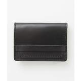 ブラック | 栃木レザーカードカードケース | MK MICHEL KLEIN homme