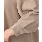 【大きいサイズ】コーデュロイフレアブラウス | eur3 | 詳細画像10 