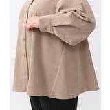 【大きいサイズ】コーデュロイフレアブラウス | eur3 | 詳細画像11 