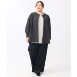 【大きいサイズ】コーデュロイフレアブラウス | eur3 | 詳細画像18 