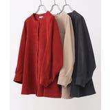 【大きいサイズ】コーデュロイフレアブラウス | eur3 | 詳細画像19 