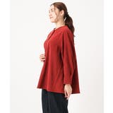 【大きいサイズ】コーデュロイフレアブラウス | eur3 | 詳細画像2 