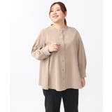 【大きいサイズ】コーデュロイフレアブラウス | eur3 | 詳細画像6 