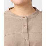 【大きいサイズ】コーデュロイフレアブラウス | eur3 | 詳細画像9 