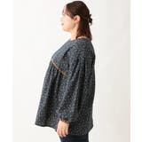 【大きいサイズ/soso×eur3】2WAY花柄ブラウス | eur3 | 詳細画像13