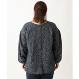 【大きいサイズ/soso×eur3】2WAY花柄ブラウス | eur3 | 詳細画像14