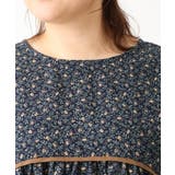 【大きいサイズ/soso×eur3】2WAY花柄ブラウス | eur3 | 詳細画像16