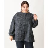 【大きいサイズ/soso×eur3】2WAY花柄ブラウス | eur3 | 詳細画像20