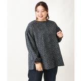 【大きいサイズ/soso×eur3】2WAY花柄ブラウス | eur3 | 詳細画像21