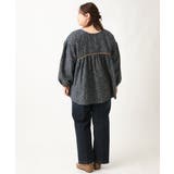 【大きいサイズ/soso×eur3】2WAY花柄ブラウス | eur3 | 詳細画像24