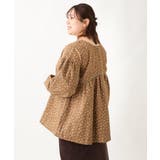 【大きいサイズ/soso×eur3】2WAY花柄ブラウス | eur3 | 詳細画像5