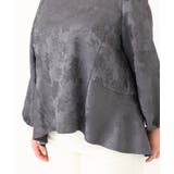 【大きいサイズ】バックペプラムブラウス | eur3 | 詳細画像12 