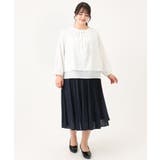 【大きいサイズ/11号サイズあり】4WAYボウタイ風ブラウス | eur3 | 詳細画像13