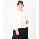 【大きいサイズ/11号サイズあり】4WAYボウタイ風ブラウス | eur3 | 詳細画像14