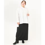 【大きいサイズ】ドロップショルダーロングシャツ | eur3 | 詳細画像26