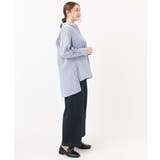 【大きいサイズ】ドロップショルダーロングシャツ | eur3 | 詳細画像3
