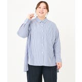 【大きいサイズ】ドロップショルダーロングシャツ | eur3 | 詳細画像6
