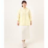 【大きいサイズ】レイヤード風ドロップショルダーシャツ | eur3 | 詳細画像8 