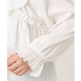 【大きいサイズ】2WAYフリルギャザーブラウス | eur3 | 詳細画像11 