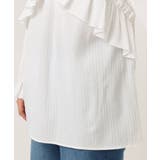 【大きいサイズ】2WAYフリルギャザーブラウス | eur3 | 詳細画像12 