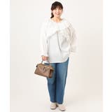 【大きいサイズ】2WAYフリルギャザーブラウス | eur3 | 詳細画像15 