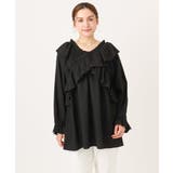 【大きいサイズ】2WAYフリルギャザーブラウス | eur3 | 詳細画像20 