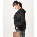 【大きいサイズ】2WAYフリルギャザーブラウス | eur3 | 詳細画像24 