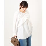 【大きいサイズ】2WAYフリルギャザーブラウス | eur3 | 詳細画像5 