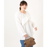 【大きいサイズ】2WAYフリルギャザーブラウス | eur3 | 詳細画像6 