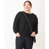 【大きいサイズ】フリンジジャカードブラウス | eur3 | 詳細画像15 