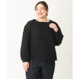 【大きいサイズ】フリンジジャカードブラウス | eur3 | 詳細画像16 