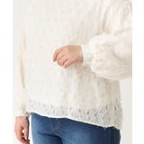 【大きいサイズ】フリンジジャカードブラウス | eur3 | 詳細画像8 