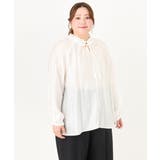 【大きいサイズ/11号サイズあり】フリルリボンブラウス | eur3 | 詳細画像6 