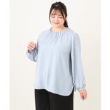 【大きいサイズ/11号サイズあり】タックパールブラウス | eur3 | 詳細画像5 