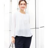 【大きいサイズ/11号サイズあり】2WAYジョーゼットブラウス | eur3 | 詳細画像15 