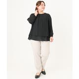 【大きいサイズ/11号サイズあり】2WAYジョーゼットブラウス | eur3 | 詳細画像24 